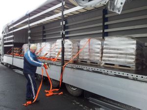 Deliveries of material TRIBET